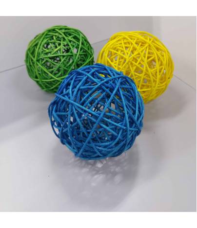 Coloured Rattan Ball